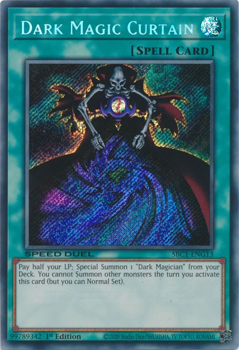 Dark Magic Curtain [SBC1-ENG13] Secret Rare