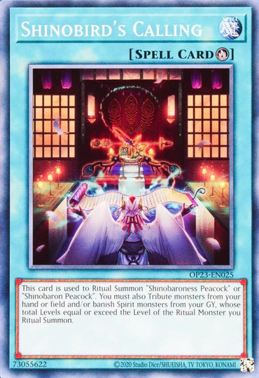 Shinobird's Calling [OP23-EN025] Common