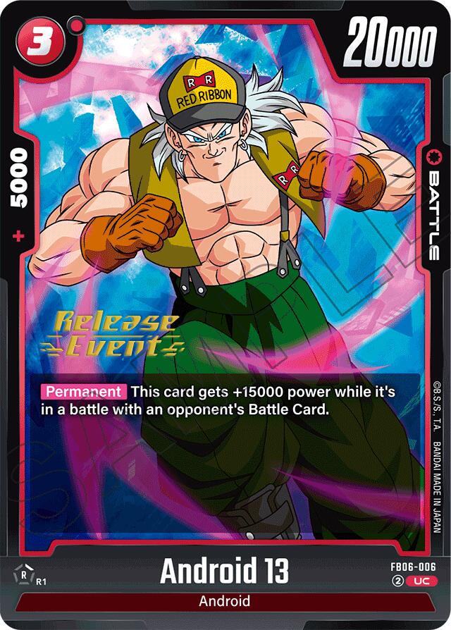 Android 13 [Rivals Clash Release Event Cards]