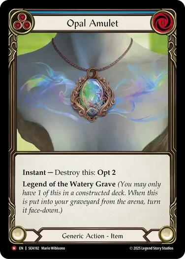 Opal Amulet [SEA192] (High Seas)