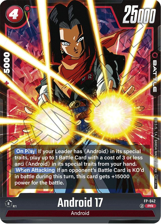 Android 17 (FP-042) [Fusion World Promotion Cards]
