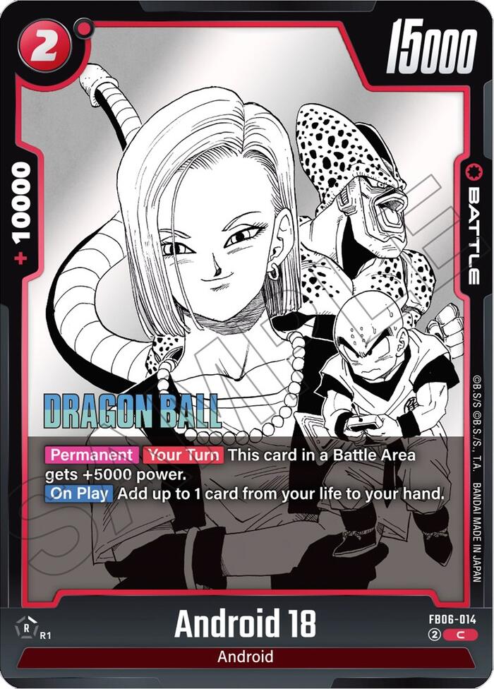 Android 18 [Manga Booster 01]