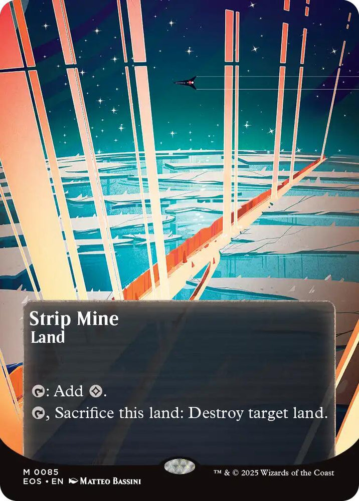 Strip Mine (0085) (Borderless) [Edge of Eternities: Stellar Sights]