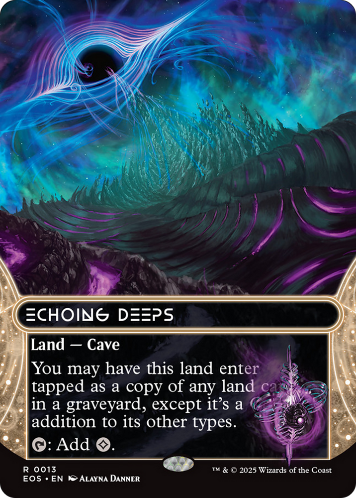 Echoing Deeps (0013) (Borderless) [Edge of Eternities: Stellar Sights]