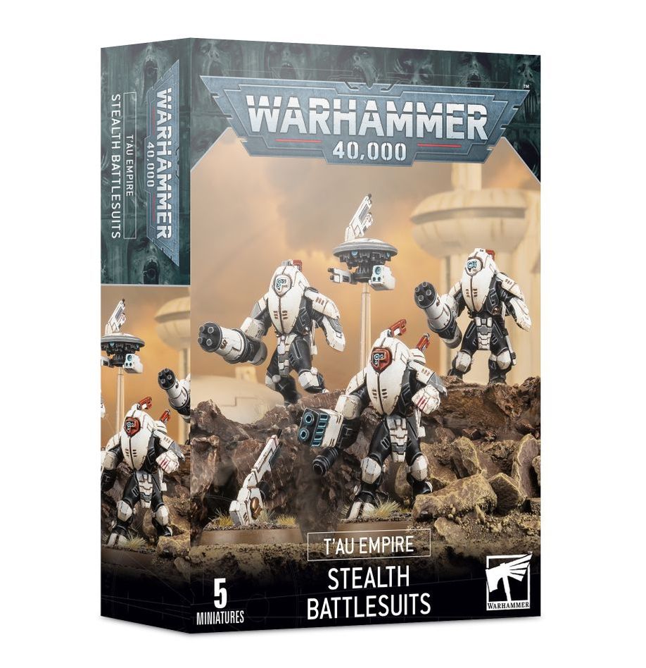 T'au Empire: Stealth Battle Suits