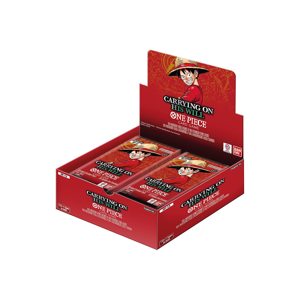 One Piece TCG: Carrying On His Will (OP-13) *IN-STORE PICKUP ONLY*