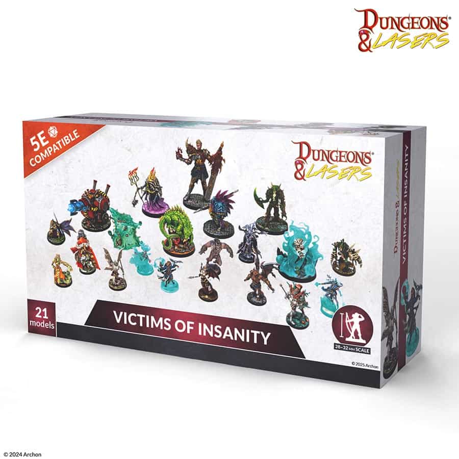 DUNGEONS AND LASERS: VICTIMS OF INSANITY: SELF-INFLICTED TORMENT (MINIATURES)